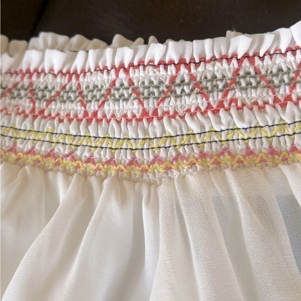 WHITE HOUSE BLACK MARKET‎ OFF SHOULDER BLOUSE
